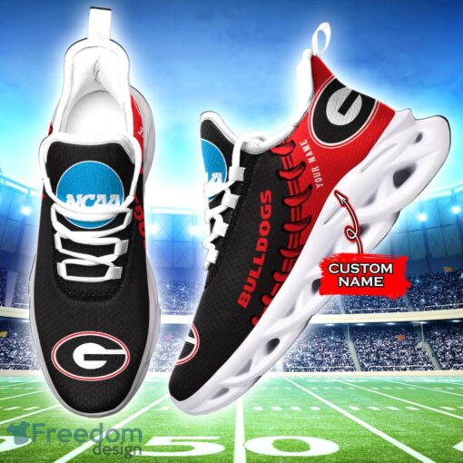 Personalized Georgia Bulldogs NCAA Max Soul Shoes Sneakers For Men And Women Sport Gift Product Photo 1