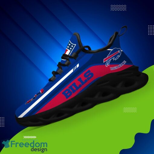 Personalized Gift Buffalo Bills NFL Max Soul Shoes Sports Sneakers Men Women Product Photo 2