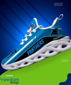 Personalized Gift Carolina Panthers NFL Max Soul Shoes Sports Sneakers Men Women Product Photo 3