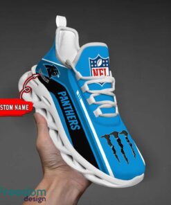 Personalized Gift Carolina Panthers NFL Max Soul Shoes Sports Sneakers Men Women Product Photo 1