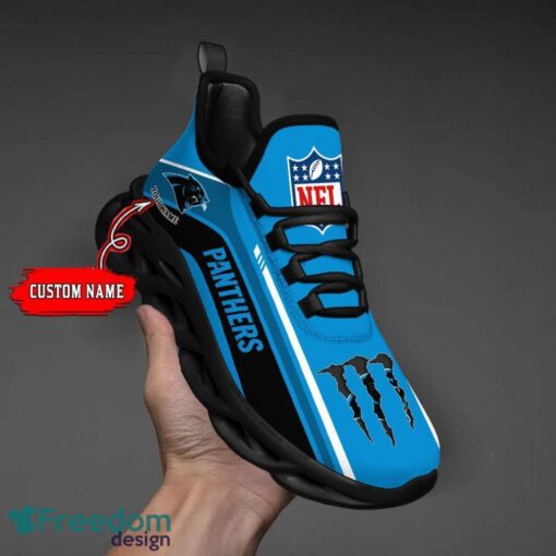 Personalized Gift Carolina Panthers NFL Max Soul Shoes Sports Sneakers Men Women Product Photo 6