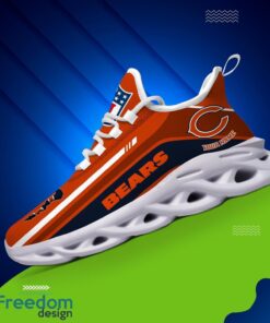 Personalized Gift Chicago Bears NFL Max Soul Shoes Sports Sneakers Men Women Product Photo 3