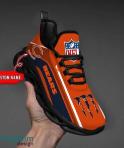 Personalized Gift Chicago Bears NFL Max Soul Shoes Sports Sneakers Men Women Product Photo 6