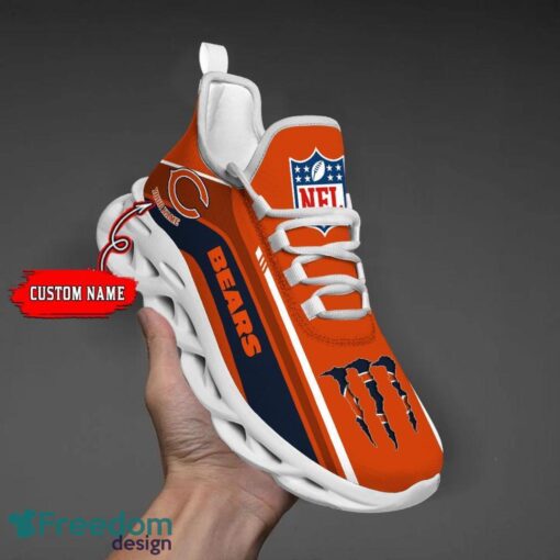 Personalized Gift Chicago Bears NFL Max Soul Shoes Sports Sneakers Men Women Product Photo 1