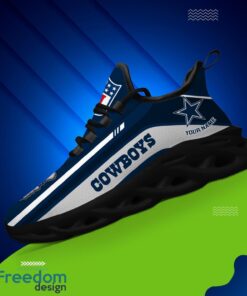 Personalized Gift Dallas Cowboys NFL Max Soul Shoes Sports Sneakers Men Women Product Photo 2