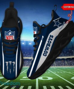 Personalized Gift Dallas Cowboys NFL Max Soul Shoes Sports Sneakers Men Women Product Photo 4