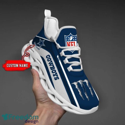 Personalized Gift Dallas Cowboys NFL Max Soul Shoes Sports Sneakers Men Women Product Photo 1