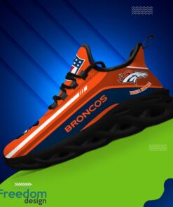 Personalized Gift Denver Broncos NFL Max Soul Shoes Sports Sneakers Men Women Product Photo 2