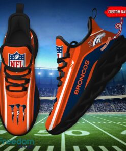 Personalized Gift Denver Broncos NFL Max Soul Shoes Sports Sneakers Men Women Product Photo 4