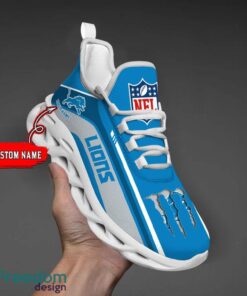 Personalized Gift Detroit Lions NFL Max Soul Shoes Sports Sneakers Men Women