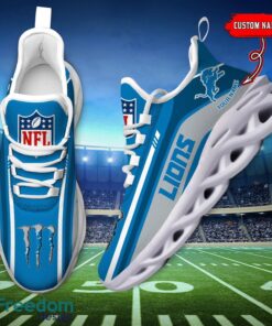 Personalized Gift Detroit Lions NFL Max Soul Shoes Sports Sneakers Men Women Product Photo 5