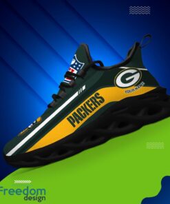 Personalized Gift Green Bay Packers NFL Max Soul Shoes Sports Sneakers Men Women Product Photo 2