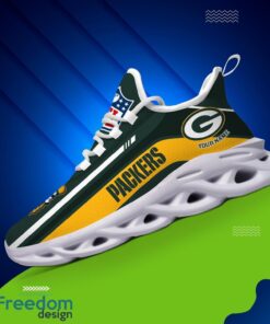 Personalized Gift Green Bay Packers NFL Max Soul Shoes Sports Sneakers Men Women Product Photo 3