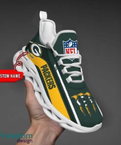 Personalized Gift Green Bay Packers NFL Max Soul Shoes Sports Sneakers Men Women Product Photo 1