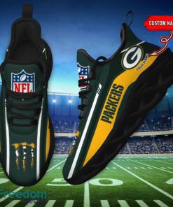 Personalized Gift Green Bay Packers NFL Max Soul Shoes Sports Sneakers Men Women Product Photo 4