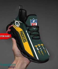 Personalized Gift Green Bay Packers NFL Max Soul Shoes Sports Sneakers Men Women Product Photo 6