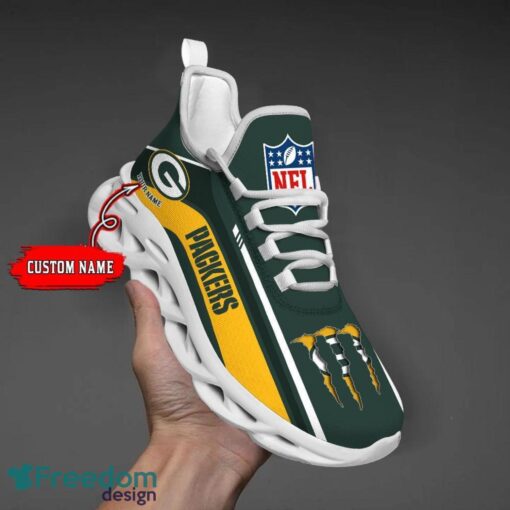 Personalized Gift Green Bay Packers NFL Max Soul Shoes Sports Sneakers Men Women Product Photo 1