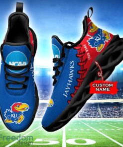 Personalized Kansas Jayhawks NCAA Max Soul Shoes Sneakers For Men And Women Sport Gift Product Photo 2