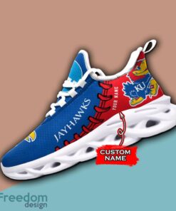 Personalized Kansas Jayhawks NCAA Max Soul Shoes Sneakers For Men And Women Sport Gift Product Photo 3