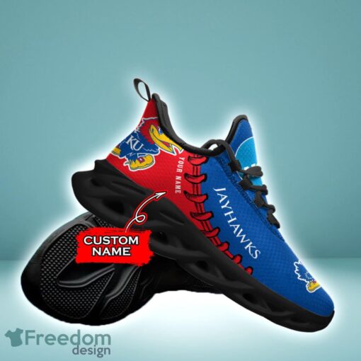 Personalized Kansas Jayhawks NCAA Max Soul Shoes Sneakers For Men And Women Sport Gift Product Photo 4