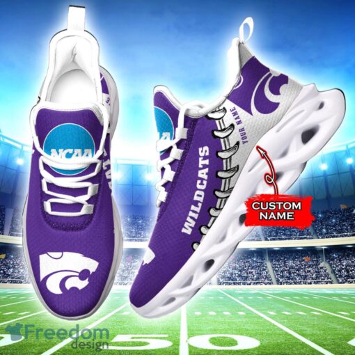 Personalized Kansas State Wildcats NCAA Max Soul Shoes Sneakers For Men And Women Sport Gift Product Photo 1