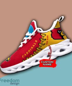 Personalized Louisville Cardinals NCAA Max Soul Shoes Sneakers For Men And Women Sport Gift Product Photo 3