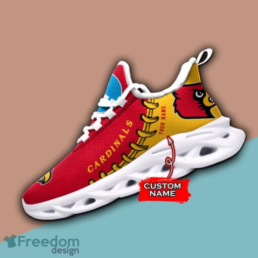 Personalized Louisville Cardinals NCAA Max Soul Shoes Sneakers For Men And Women Sport Gift Product Photo 3