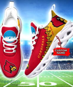 Personalized Louisville Cardinals NCAA Max Soul Shoes Sneakers For Men And Women Sport Gift