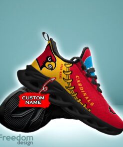 Personalized Louisville Cardinals NCAA Max Soul Shoes Sneakers For Men And Women Sport Gift Product Photo 4