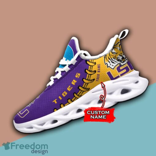 Personalized LSU Tigers NCAA Max Soul Shoes Sneakers For Men And Women Sport Gift Product Photo 3