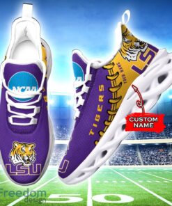 Personalized LSU Tigers NCAA Max Soul Shoes Sneakers For Men And Women Sport Gift