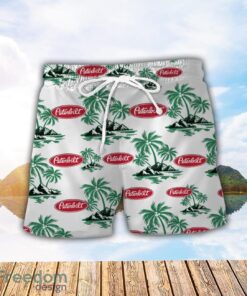 Peterbilt Green Coconut Pattern Combo 3D Hawaiian Shirt And Shorts Product Photo 2