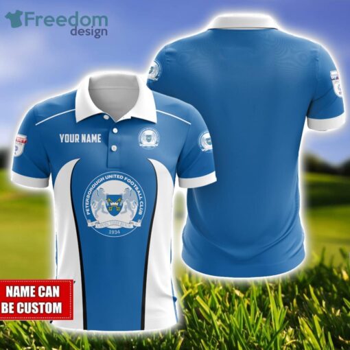 Peterborough United F.C Polo Shirt Golf Lover Gift Ideas Custom Name Gift Product Photo 1