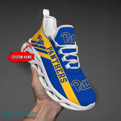 Pittsburgh Panthers Custom Name Personalize Max Soul Shoes Sport Sneakers Sport Gift Ideas Product Photo 1