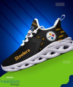 Pittsburgh Steelers NFL Max Soul Shoes Sneakers For Men And Women Personalized Name Product Photo 3