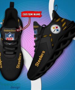 Pittsburgh Steelers NFL Max Soul Shoes Sneakers For Men And Women Personalized Name Product Photo 5