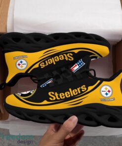 Pittsburgh Steelers NFL Max Soul Shoes Sneakers Running Shoes Personalized NFL Team Shoes Product Photo 3