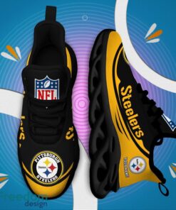 Pittsburgh Steelers NFL Max Soul Shoes Sneakers Running Shoes Personalized NFL Team Shoes Product Photo 1