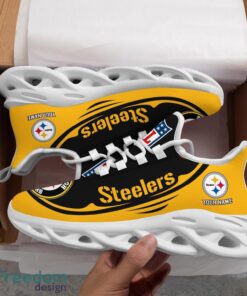 Pittsburgh Steelers NFL Max Soul Shoes Sneakers Running Shoes Personalized NFL Team Shoes Product Photo 4