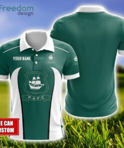 Plymouth Argyle F.C Polo Shirt Golf Lover Gift Ideas Custom Name Gift