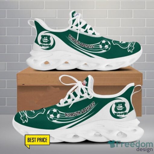 Plymouth Argyle F.CSneakers Sport Team Gift Max Soul Shoes For Men Women Product Photo 1