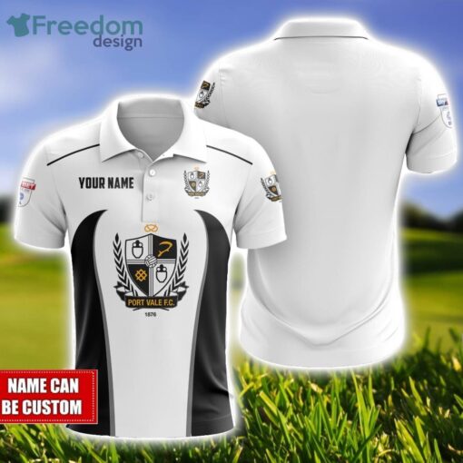 Port Vale Polo Shirt Golf Lover Gift Ideas Custom Name Gift Product Photo 1