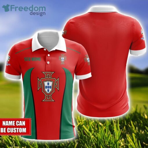 Portugal national football team Polo Shirt Golf Lover Gift Ideas Custom Name Gift Product Photo 1