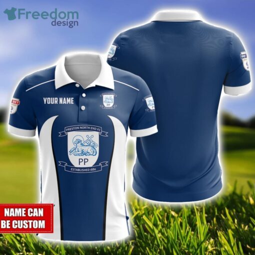 Preston North End F.C Polo Shirt Golf Lover Gift Ideas Custom Name Gift Product Photo 1