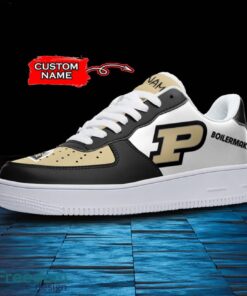 Purdue Boilermakers NCAA AF1 Personalized Name Sneakers Air Force Shoes For Fans Product Photo 2