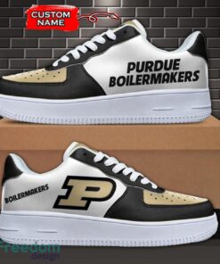 Purdue Boilermakers NCAA AF1 Personalized Name Sneakers Air Force Shoes For Fans