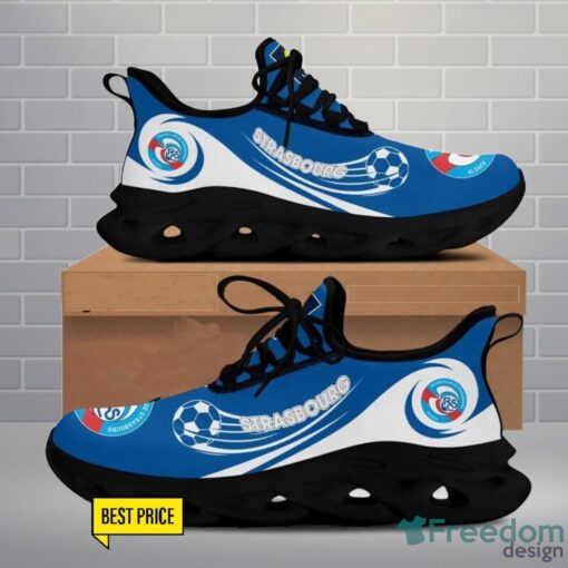 RC Strasbourg AlsaceSneakers Sport Team Gift Max Soul Shoes For Men Women Product Photo 2