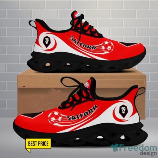 Salford CitySneakers Sport Team Gift Max Soul Shoes For Men Women Product Photo 2