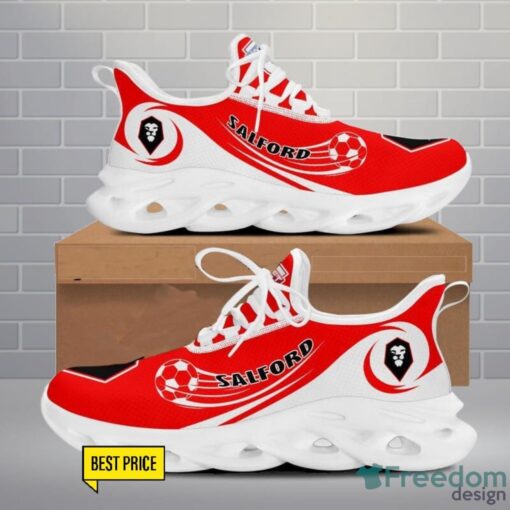 Salford CitySneakers Sport Team Gift Max Soul Shoes For Men Women Product Photo 1