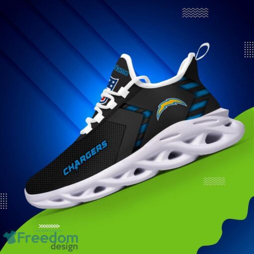 San Diego Chargers NFL Max Soul Shoes Sneakers For Men And Women Personalized Name Product Photo 3